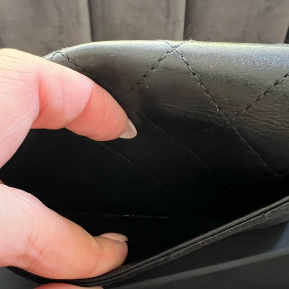 Reserved-CHANEL Matelasse gusseted flap wallet - Picture 14 of 17